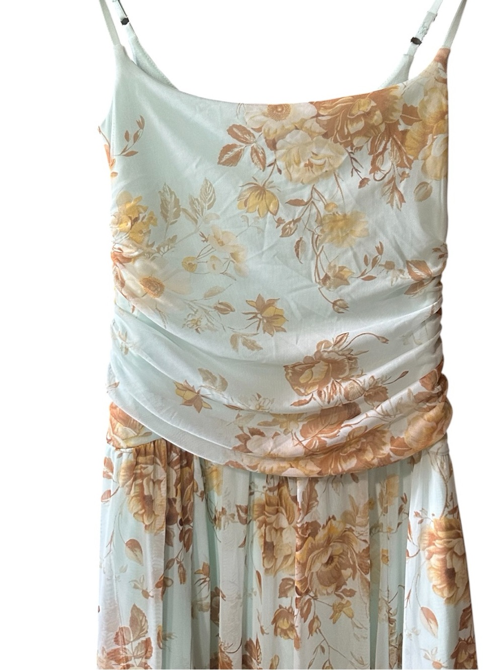 Abercrombie & Fitch Bra-Free Flowy Floral Sheer MIidi-Maxi Dress Size S - Picture 4 of 8
